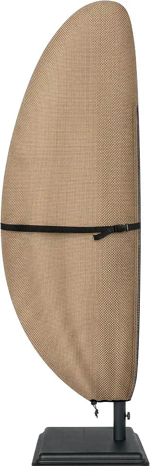 Pure Garden Outdoor Cantilever Umbrella Cover 600D Waterproof, Tan