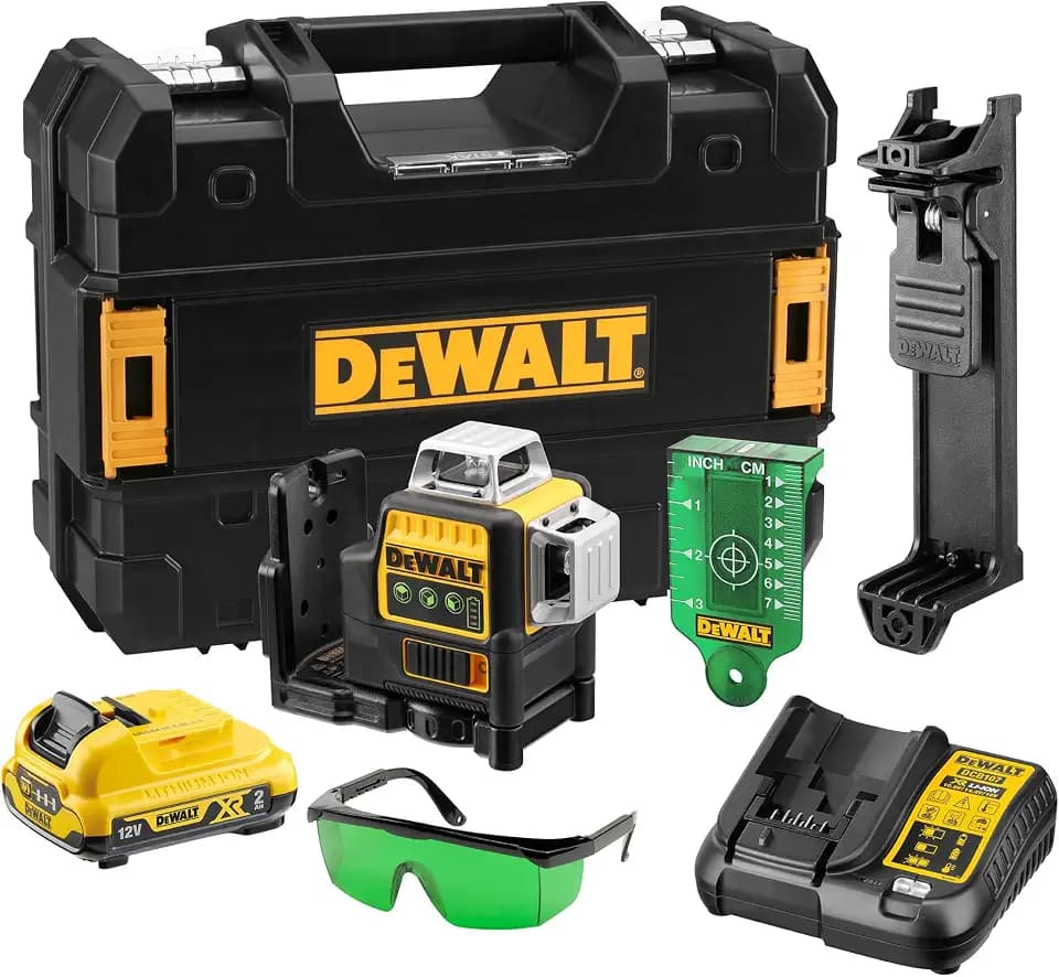 DEWALT Grüner 12V XR 3x360° Selbstnivellierlaser, DCE089D1G-QW