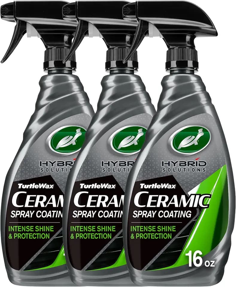 Turtle Wax Hybrid Solutions Ceramic Spray Wax Coating, 16 oz (Pack of 3)