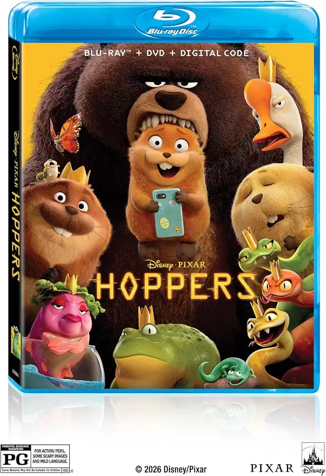 Hoppers - BD/DVD Combo + Digital