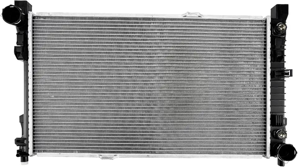 Torchbeam Replacement Engine Radiator for 2001-2005 C240, C230, C320, 2004-2005 CLK320, C280 3.0L, 2003 CLK320 3.2L, 2006-2007 C350 3.5L Transmission Oil Cooler Included CU2337