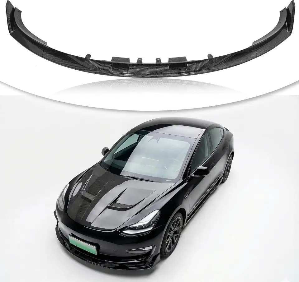 Front Lip Compatible with 2017-2023 Tesla Model 3