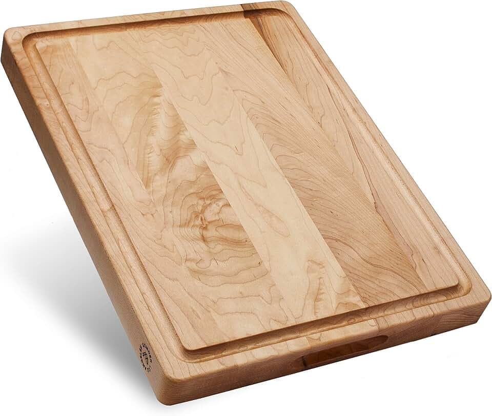 Sonder Los Angeles Winsome Hard Maple Wood Cutting Board, 17x13x1.5 in
