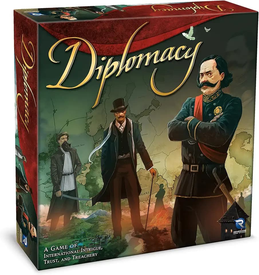 Renegade Game Studios Diplomacy - Strategy Board Game of Negotiation