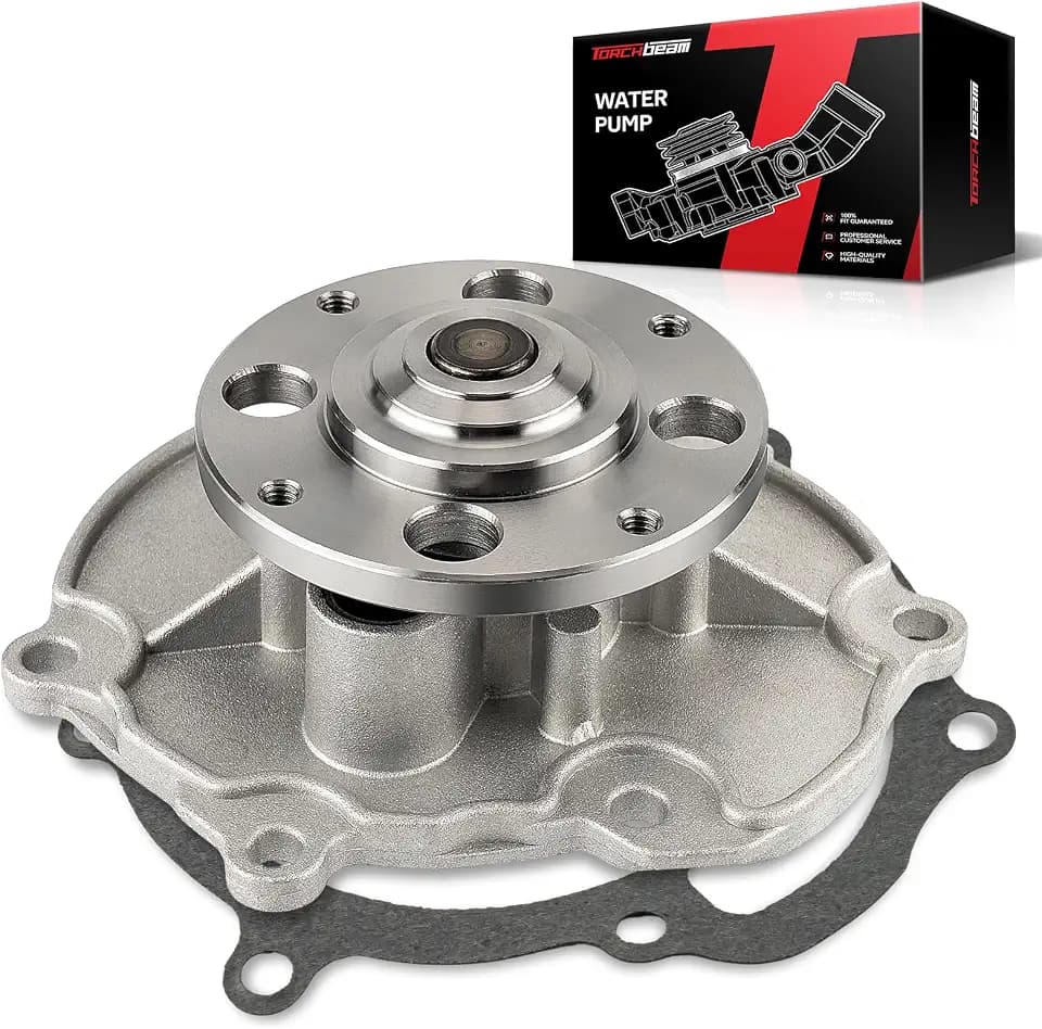 Torchbeam AW5103 Engine Water Pump Compatible with 2009-2021 Chevy Traverse, 2012-2020 Chevy Impala, 2015-2016 Colorado, 2010-2015 Camaro, 2007-2016 GMC Acadia, 2008-2021 Buick Enclave, 3.6L, 43530