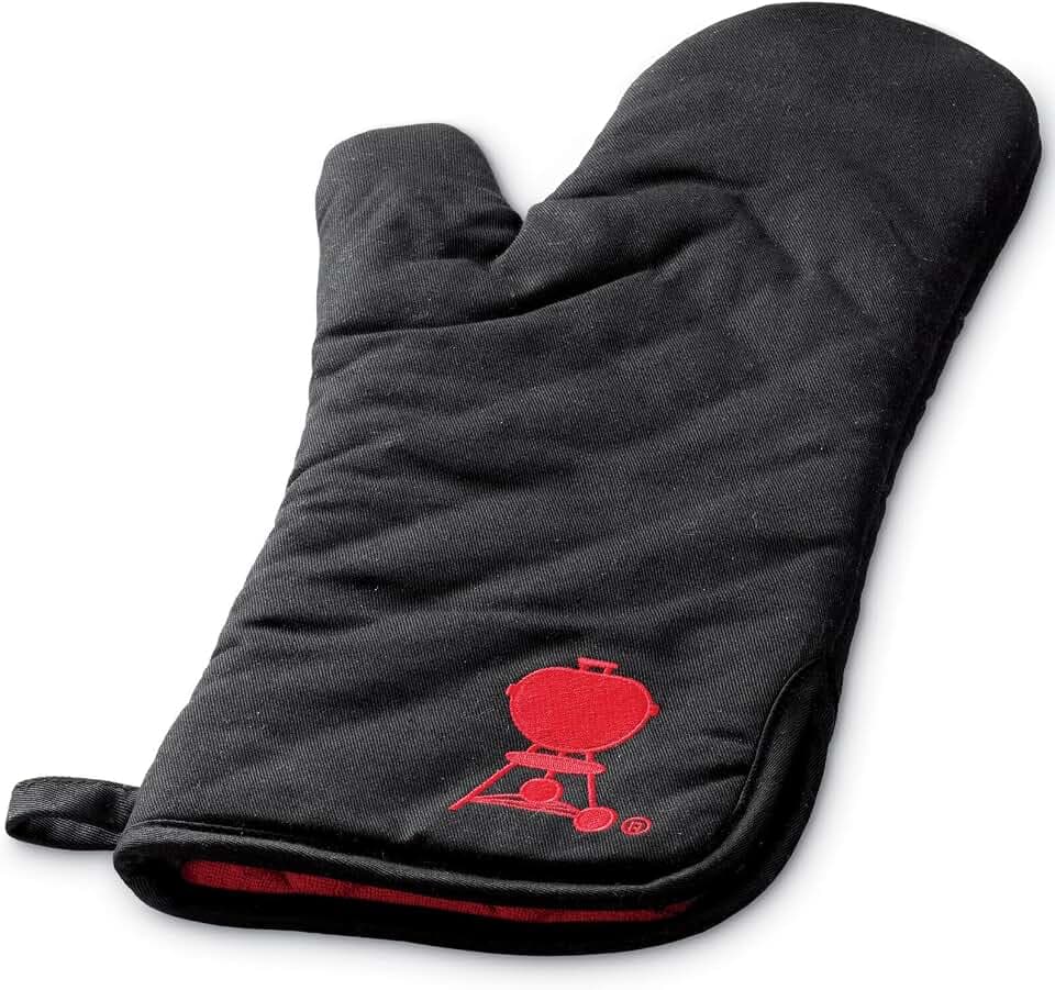 Weber® Barbecue Mitt with Red Kettle Embroidery