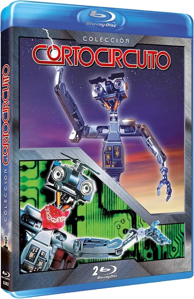 Cortocircuito + Cortocircuito 2 [Blu-ray] (1986, 1988) Short Circuit + Short Circuit 2