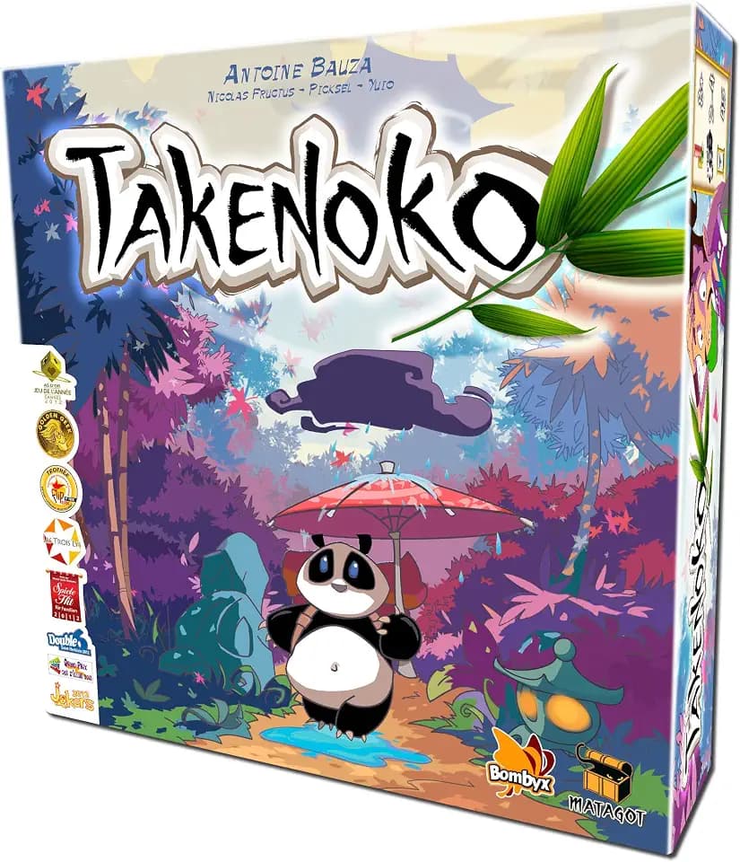 Asmodee – Takenoko – Brettspiel zur Platzierung und Verwaltung von