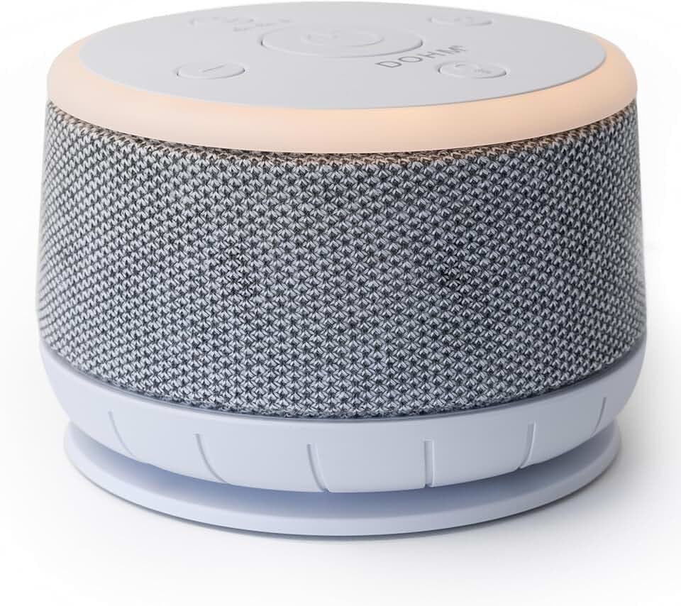 Yogasleep Dohm Nova White Noise Machine Baby und Erwachsene-mit Nachtlicht,Timer,10 Lüftungsstufen für optimale Geräuschunterdrückung-für Privatsphäre im Büro, Schlafhilfe für Erwachsene, Babys,Kinder