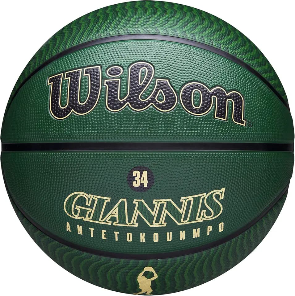 Wilson NBA Player Icon Outdoor Basketball - Size 7-29.5" and Mini Size