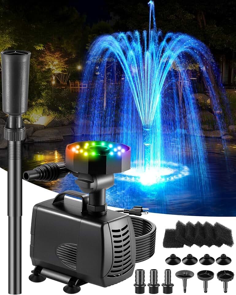 Submersible Pump|Pond Filter System Kit|Pond Filter Fountain