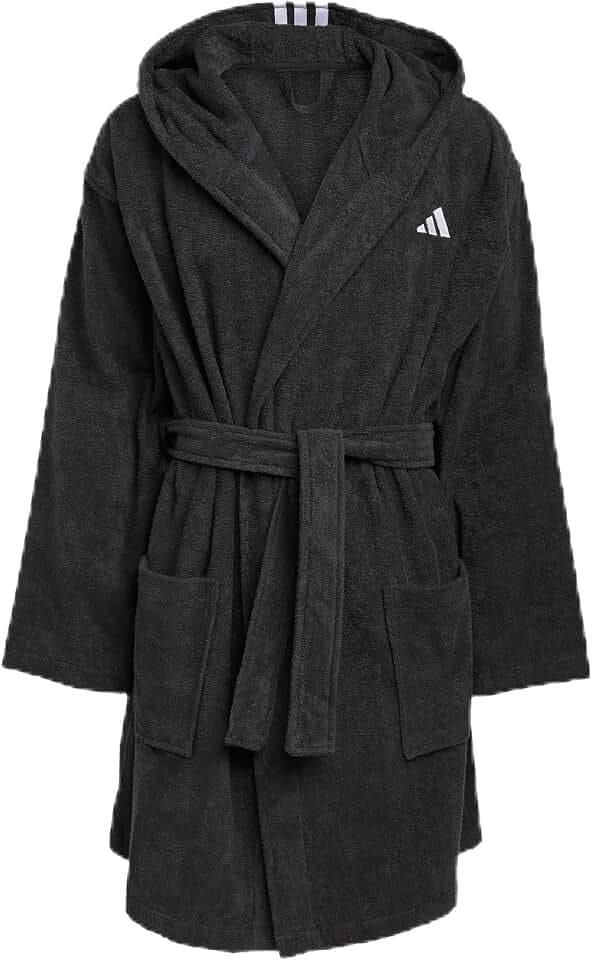 adidas Unisex Hooded Bademantel