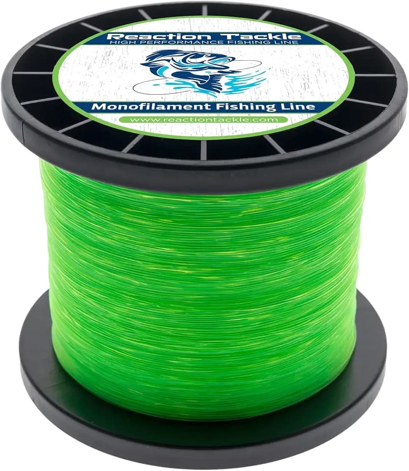 Reaction Tackle Monofilament Fishing Line, Pro Grade Nylon Mono Line