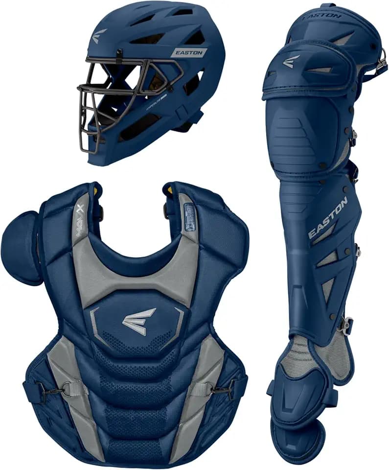 Easton MAV X Series Baseball Catcher's Set | Multiple Sizes & Colors