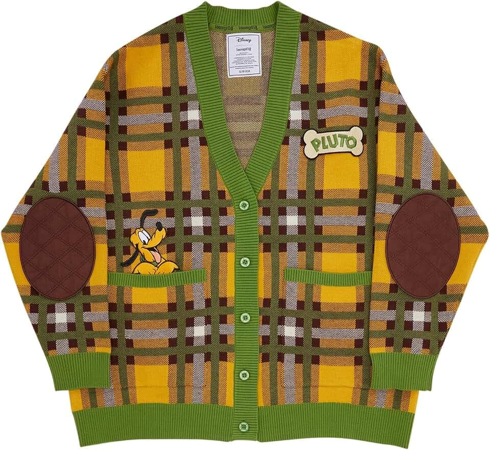 Loungefly Disney Pluto 95Th Anniversary Grandpa Cardigan