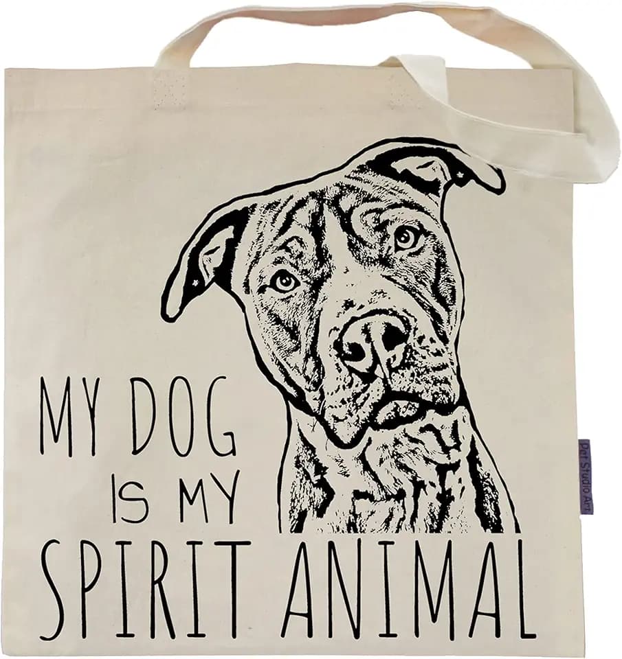 Pet Studio Art Funny Dog Tote Bag