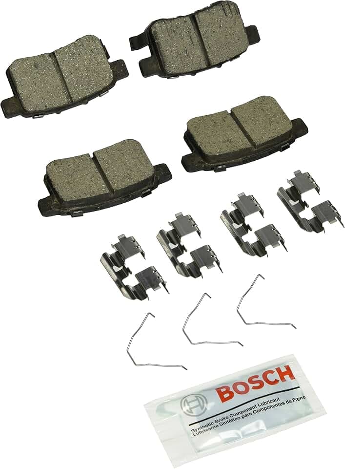 BOSCH BC1451 QuietCast Premium Ceramic Disc Brake Pad Set - Rear