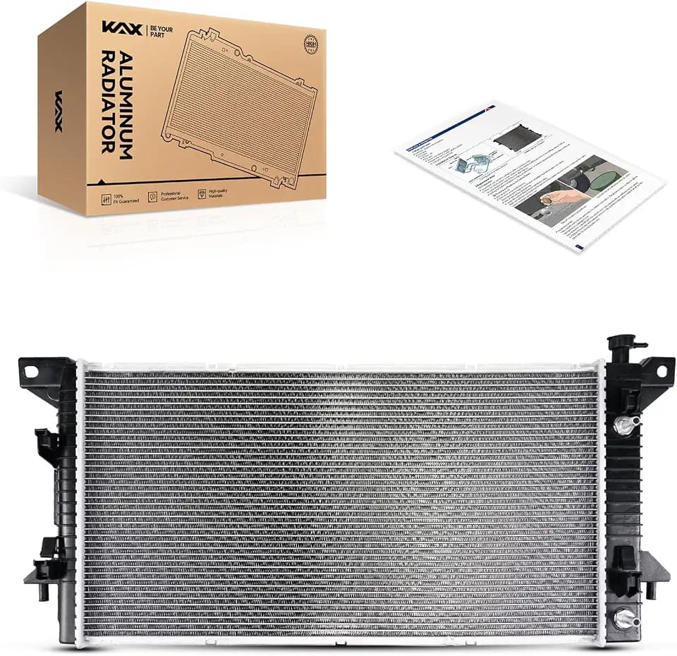 KAX CU13099 Engine Radiator Replacement, Compatible with 2010 F-150 5.4L
