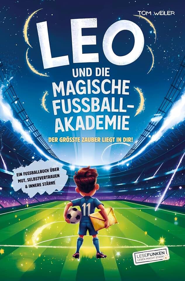 Leo und die magische Fußball-Akademie: Der größte Zauber liegt in dir!: Ein Fußballbuch über Mut, Selbstvertrauen und innere Stärke. Roman für Kinder von 8-12 Jahren