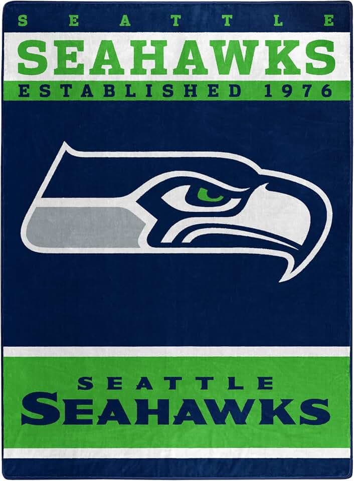 Northwest NFL Unisex-Adult Raschel Throw Blanket