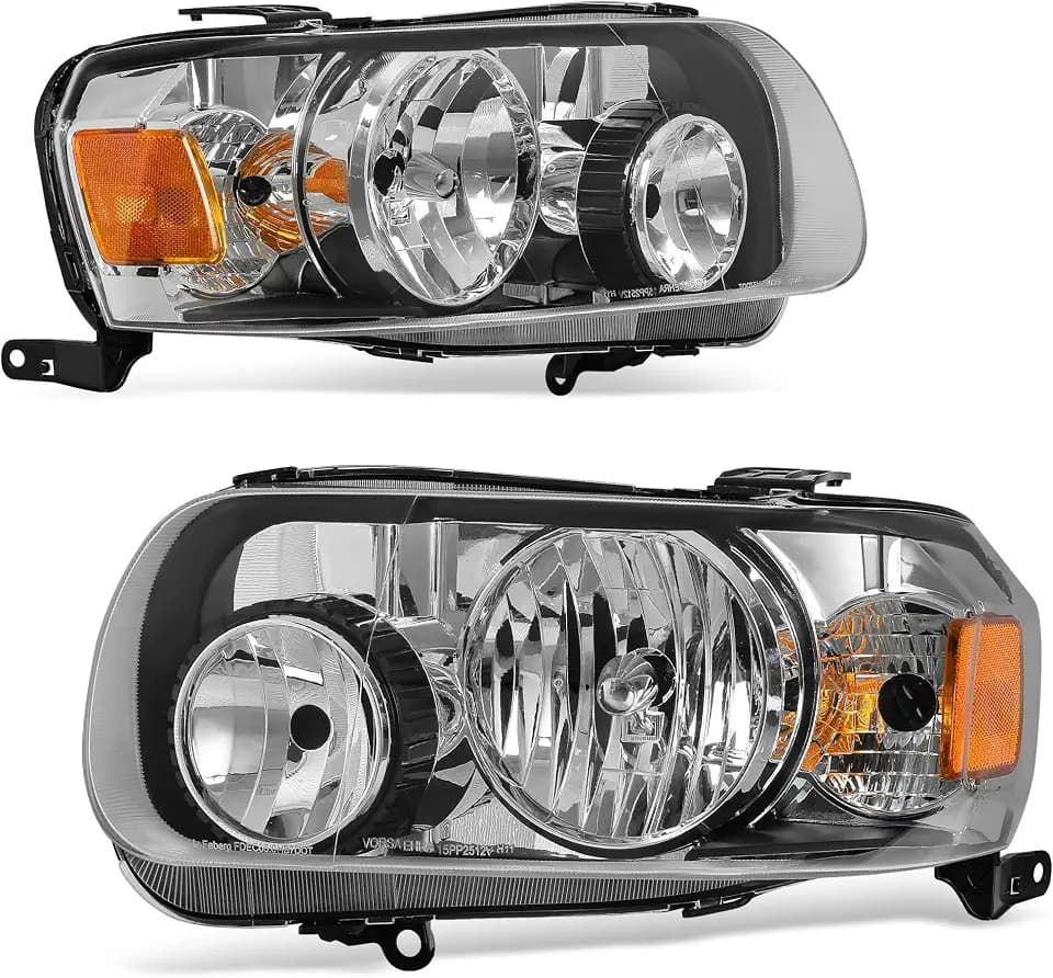AUTOSAVER88 Headlight Assembly Compatible with 2005-2007 Ford Escape