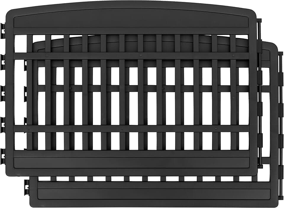 IRIS USA Playpen Panels, Extension Set, Black