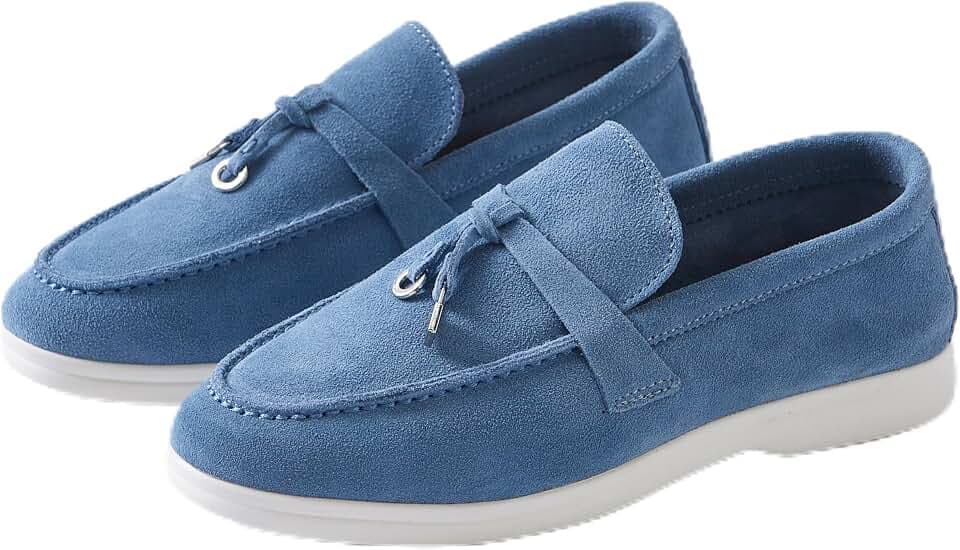 Iron Tipped Loafers for Women, Comfortable Stylish - Lightweight and Breathable Womens Shoes, Women's Loafers & Slip-Ons Casual Shoes