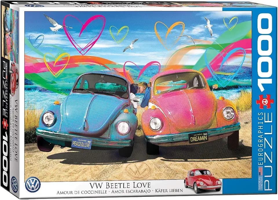 EuroGraphics VW Beetle Love 1000-Piece Puzzle