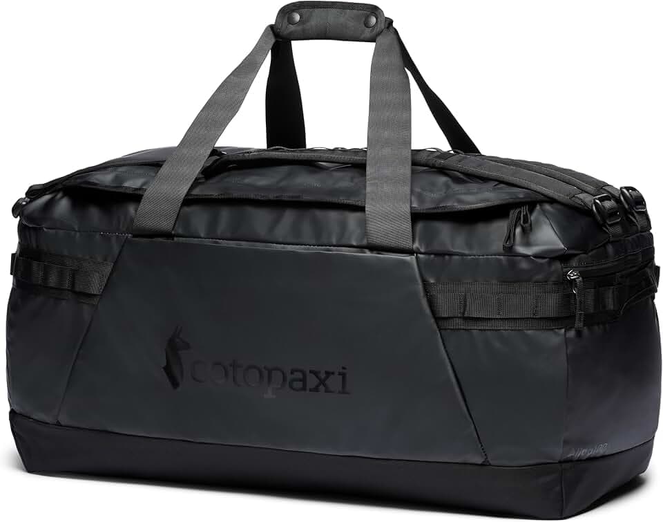 Cotopaxi Allpa 100L Getaway Duffel, Black