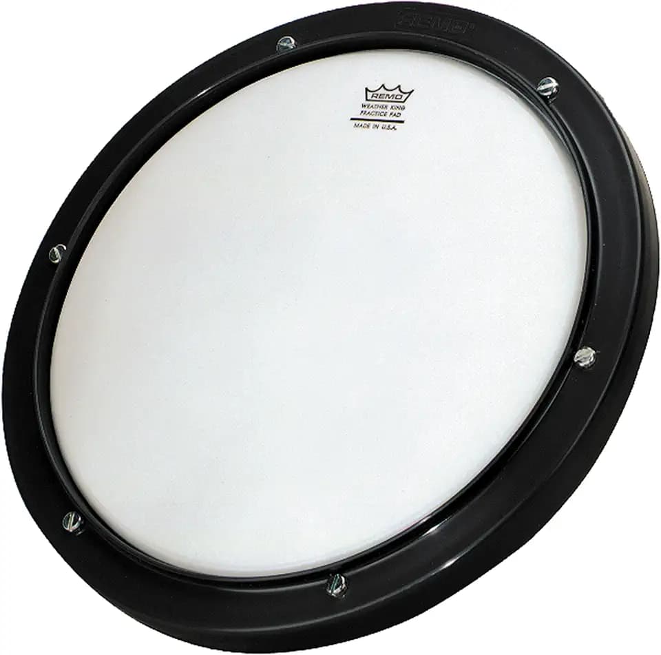 Remo RT-0006-00 6" Gray Tunable Practice Pad with Ambassador Coated Drumhead