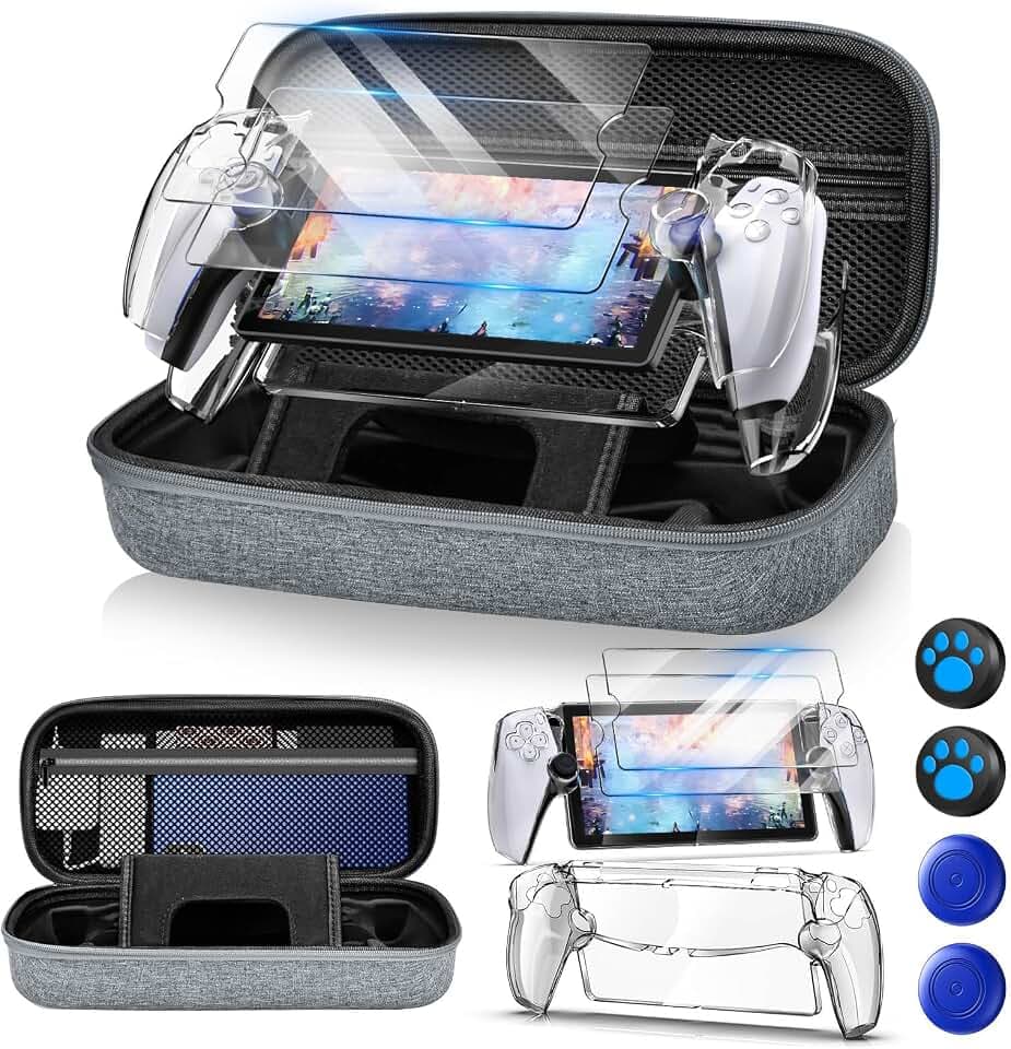 Auarte 12 in 1 Accessories Set for Playstation Portal Remote Player