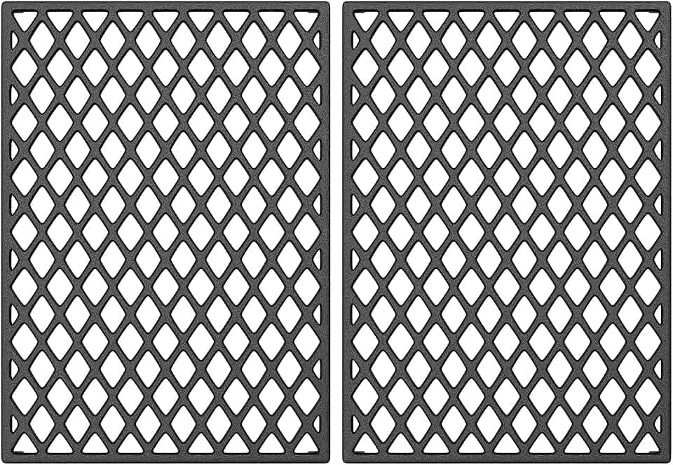 Cast Iron Grill Grates for Pit Boss 820/850 Series Replacement Grates, 2pcs