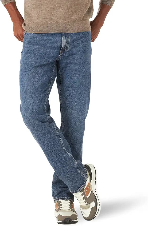 Lee Legendary Herren-Jeans mit Lockerem, geradem Schnitt, große Größe