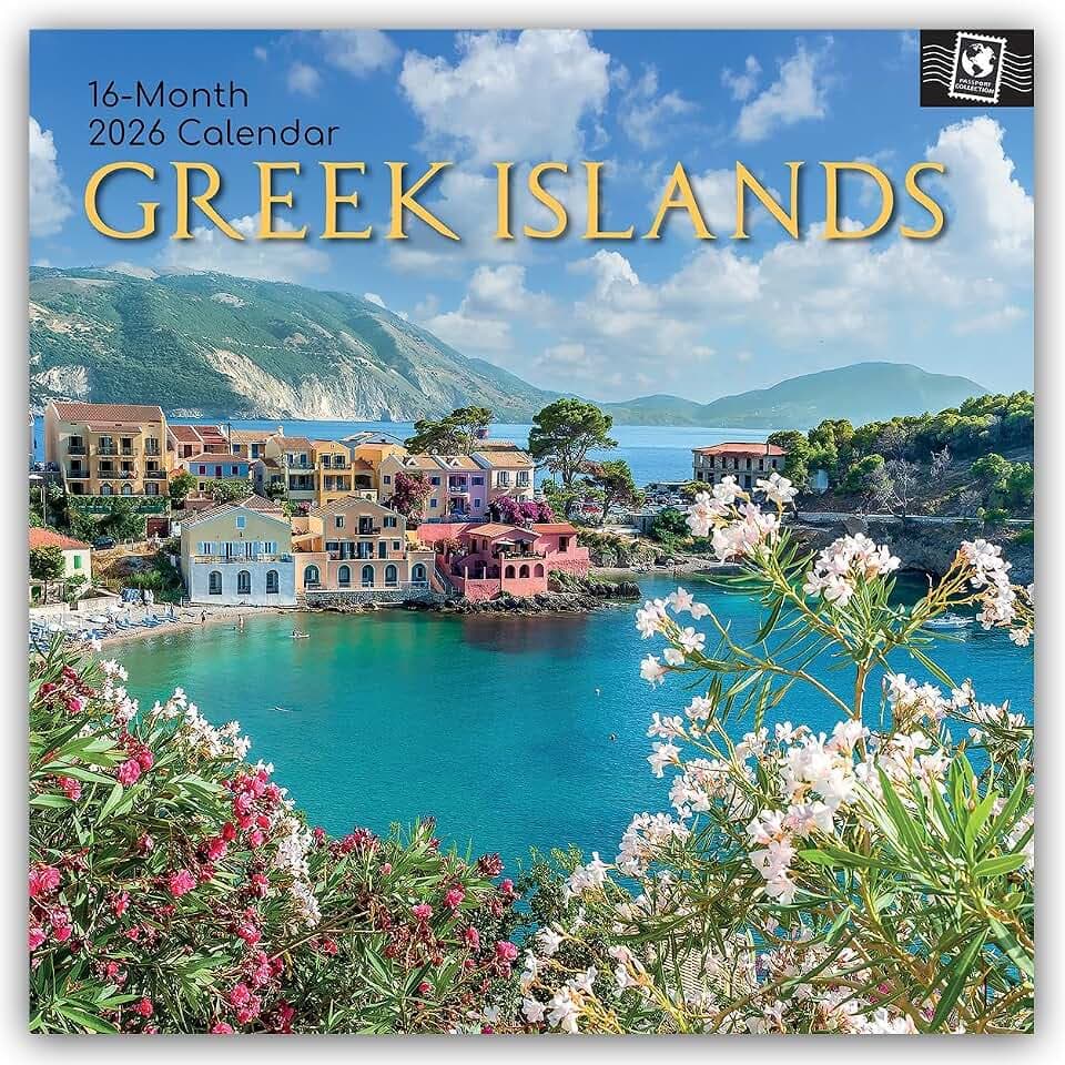 Greek Islands – Griechische Inseln 2026 – 16-Monatskalender: Original Gifted Stationery-Kalender [Kalender] (Wall-Kalender)