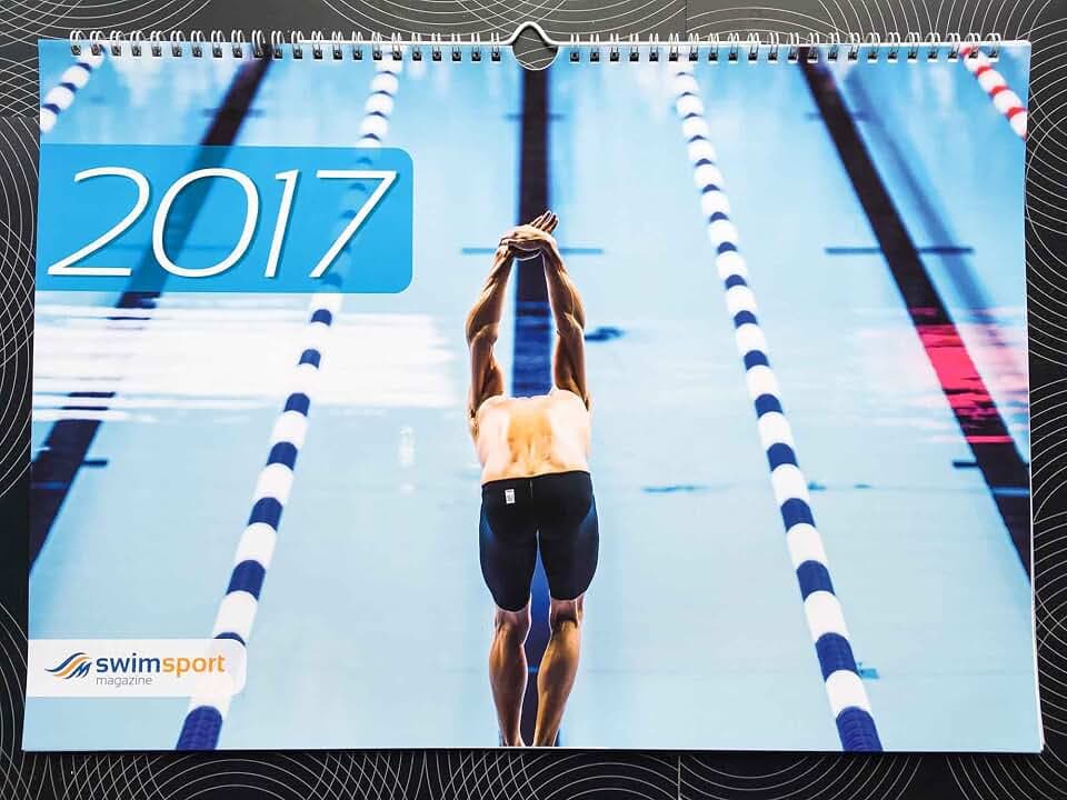 Schwimmen Kalender 2017 | A3-Wandkalender Schwimmen von swimsportMagazine