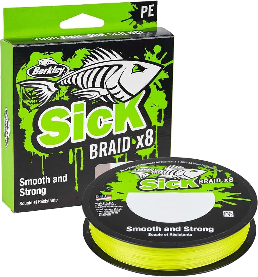 Berkley Sick Braid - 150m geflochtene Angelschnur