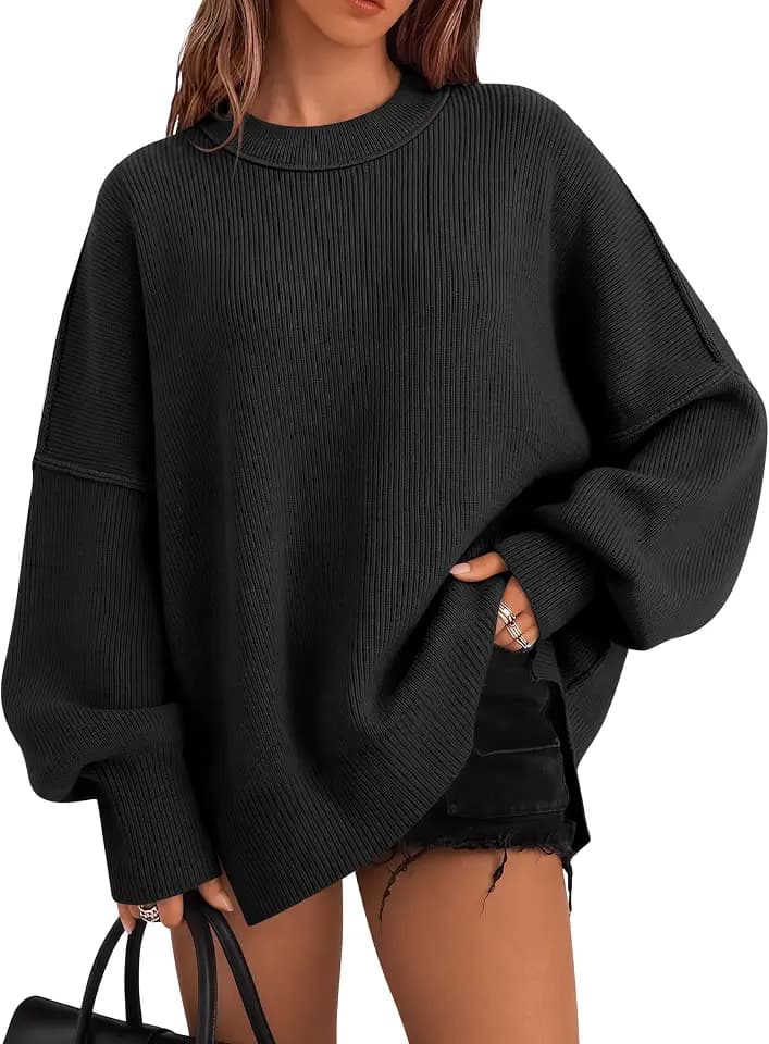 LILLUSORY Oversized Sweaters for Women 2026 Fall Fashion Outfits Clothes