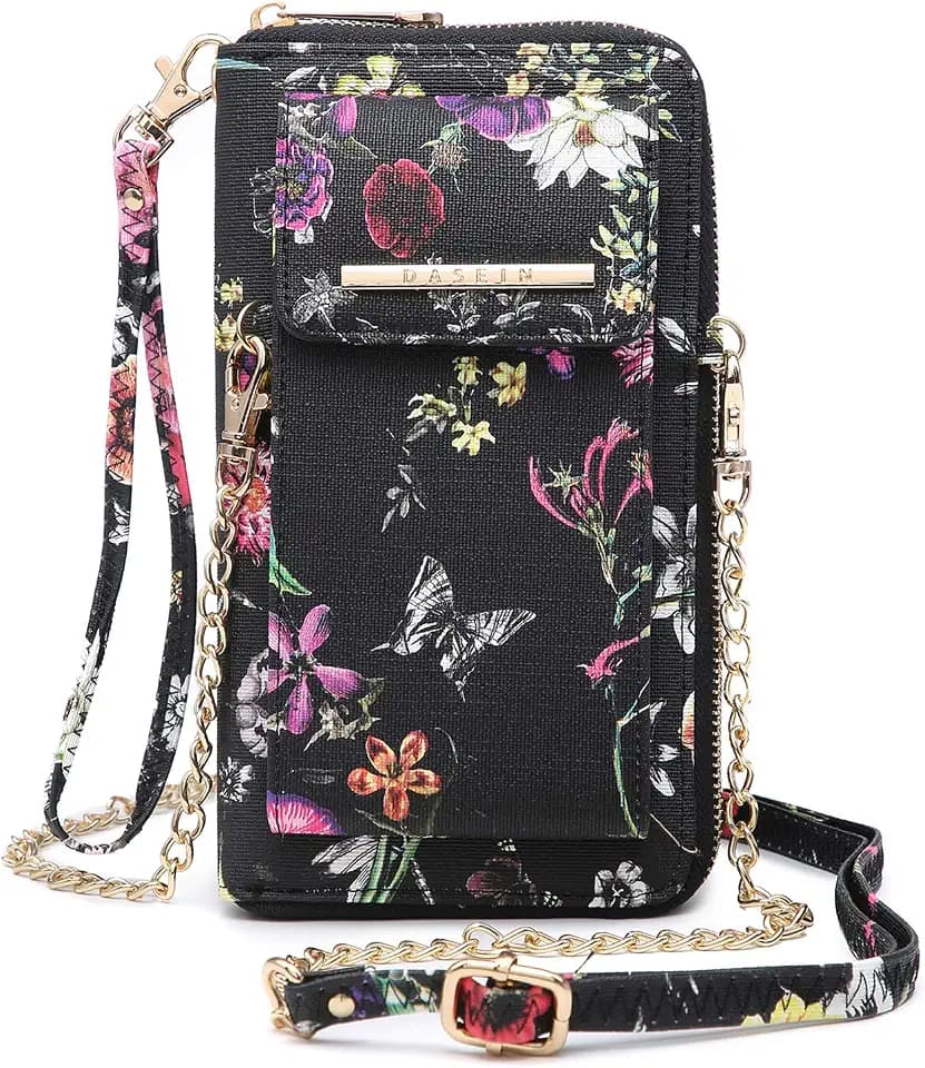 Dasein Women's Small Crossbody Phone Purse, Shoulder Handbag Wallet
