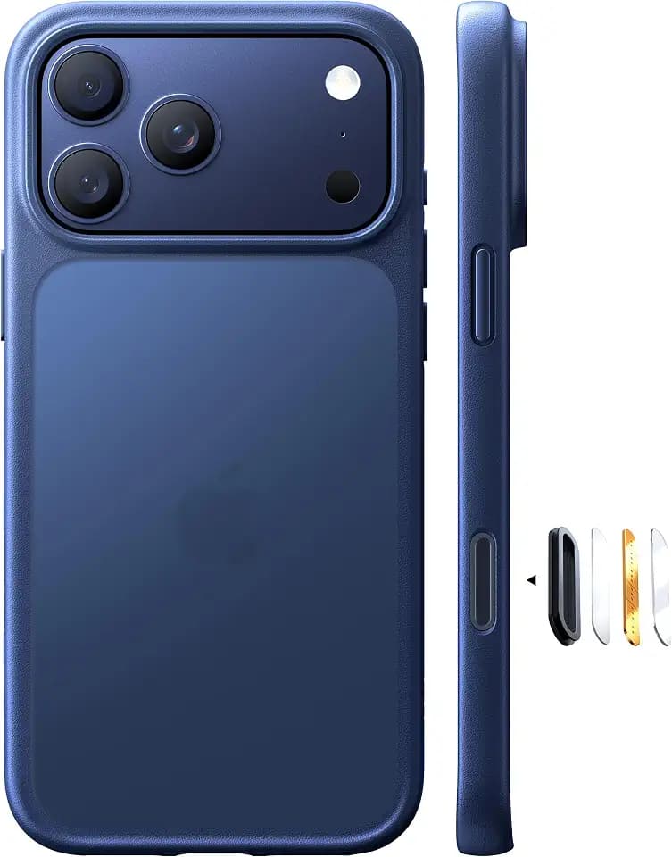 TORRAS Shockproof Case for iPhone 17 Pro Max, 12FT Drop Protection, Blue