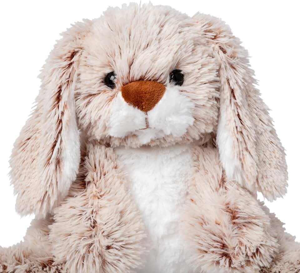 Melissa & Doug - Hasen-Plüschtier - kuscheliges Plüschtier ca 23 cm, zum Kuscheln und für fantasievolles Rollenspiel, für Kinder ab 3 Jahren