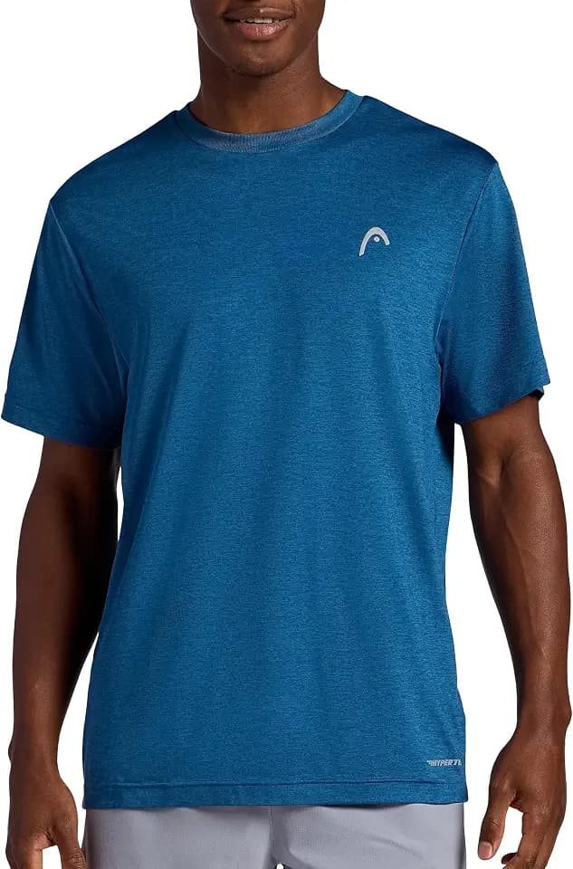 Head Men's Score Hypertek T-Shirt, Standard Fit, Lightweight and Breathable, Hypertek Moisture-Wicking Technology