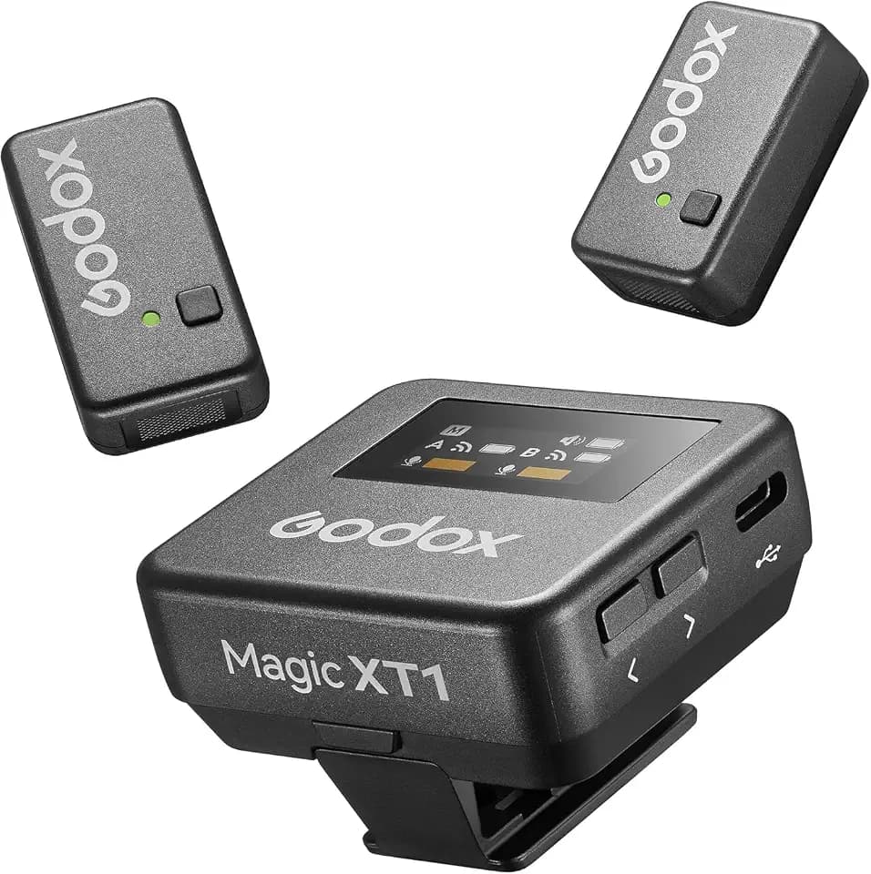 GODOX Kabelloses Mini-Mikrofon für iPhone, iPad, Android, Lavalier-Mikrofon für Videoaufnahmen, kristallklare Aufnahme mit USB-C für Inhaltsersteller (5 Stück)