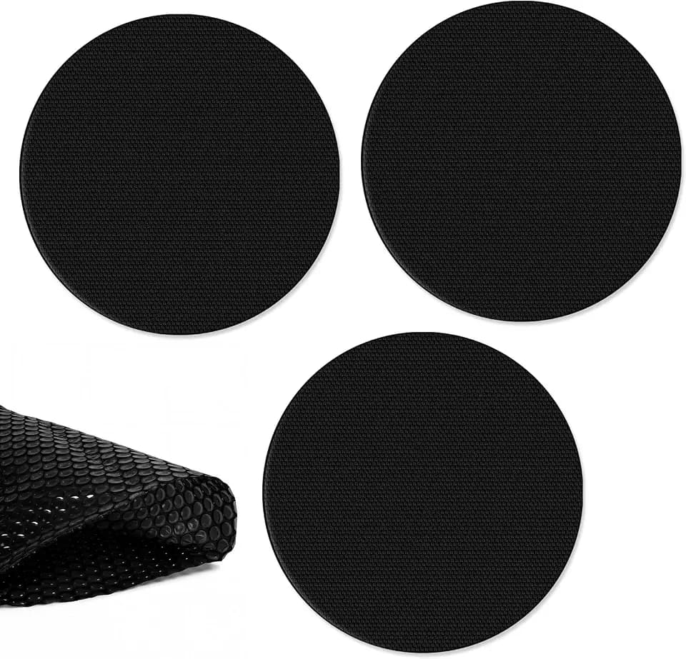 Wesiti 3 Pack Solar Pool Covers 6 Ft Round Pool Blankets for Heat Retention