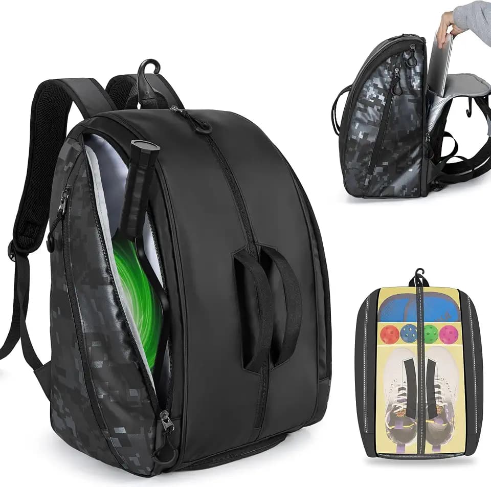 Smasrob Pickleball Bag, Pickleball Backpack for Men and Women