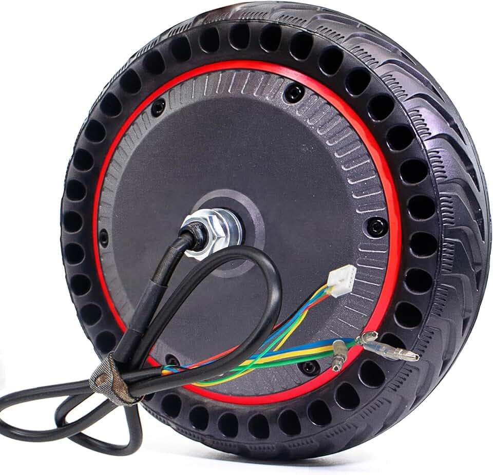 8.5" 36V 350W Electric Scooter Motor Compatible with 8.5" Wheel Escooters - VOLPAM Q1, MAXSHOT V1, V7, Joyhis: JS03, JS01, NAVIC T3, T5