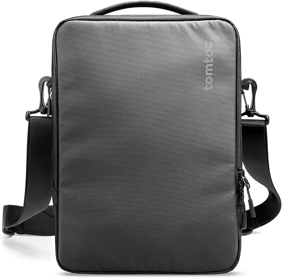 tomtoc 360° Laptop Tasche Hülle für Neu 16-Zoll MacBook Pro M5 Pro/Max (2026) A3428 A3429, M4/M3 A3403 A3186 A2991 A2780, Wasserabweisend Premium Laptoptasche Laptophülle Schultertasche Sleeve