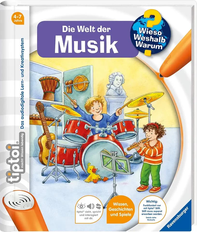 tiptoi® Wieso? Weshalb? Warum? Die Welt der Musik