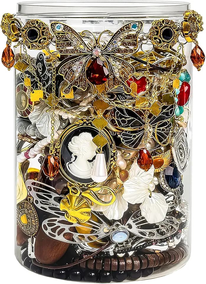 SMUOBT Mystery Jewelry Jar Box Set, Surprise Jewelry Gift for Women