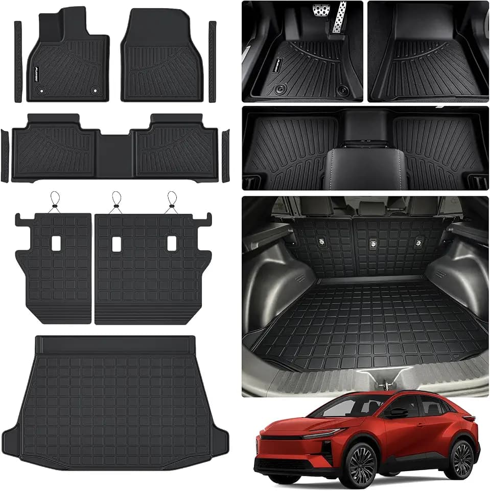 Floor Mats Custom Fit for 2026 2027 Toyota C-HR CHR Full Set