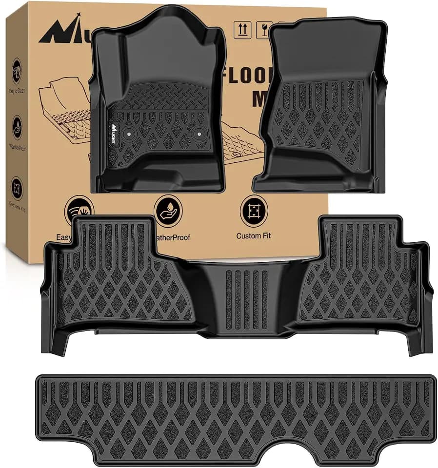 Nilight Floor Mats for Chevy Tahoe GMC Yukon 2015 2016 2017 2018 2019 2020